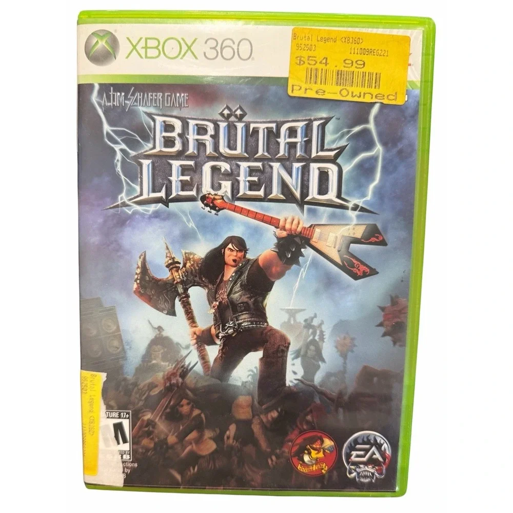 Brutal Legend‎ (Microsoft Xbox 360, 2009) Tested